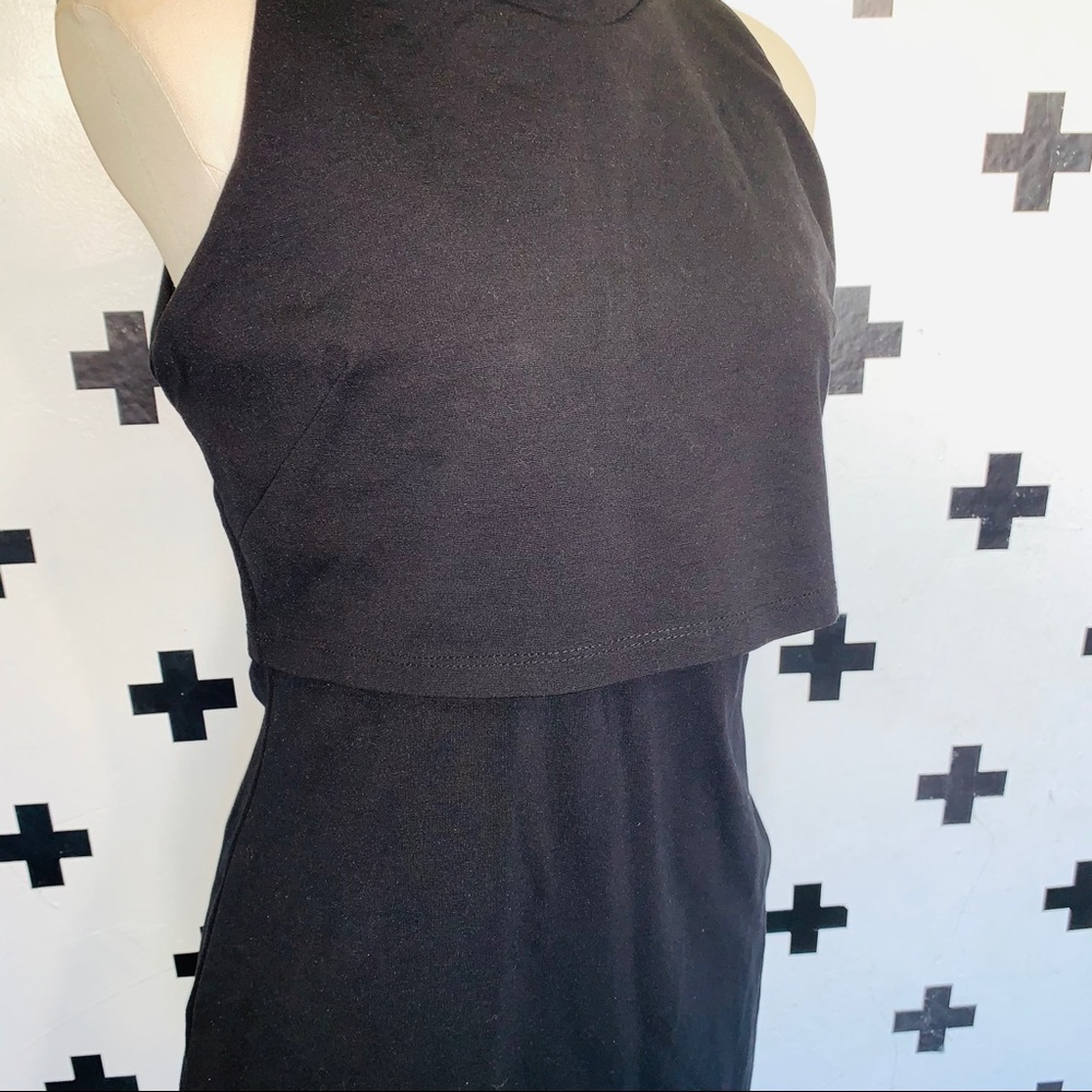The Vanity Room black body con crop top dress - Picture 3 of 6